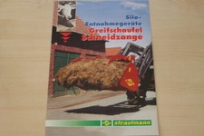 158486) Strautmann Greifschaufel Schneidezange Prospekt 10/2001