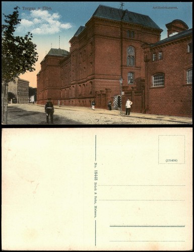 Ansichtskarte torgau - ansichtskarte,