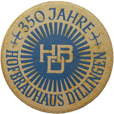 ALTER BIERDECKEL HOFBRAUHAUS