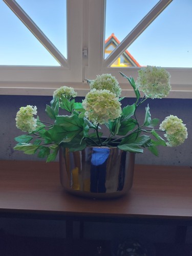 Silberne schwere vase incl - silberne,