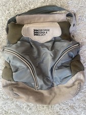 George Gina Lucy Tasche Wildleder Nylon Mesh GG&L mit viel Stauraum  