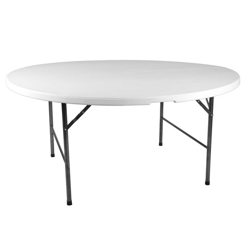 Großer klapptisch rund - klapptisch, 160