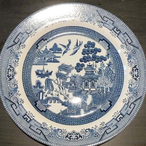 Churchill blue willow teller - churchill,