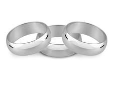 9 karat WEISS GOLD 2 3 4 5 6 8