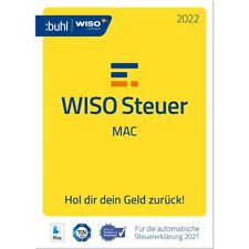 Download WISO Steuer-Mac 2022 für Steuererklärung 2021 - Key per eMail (NEU)