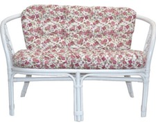 Rattanbank handgeflochten