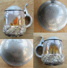 Seltener Bierkrug RAB