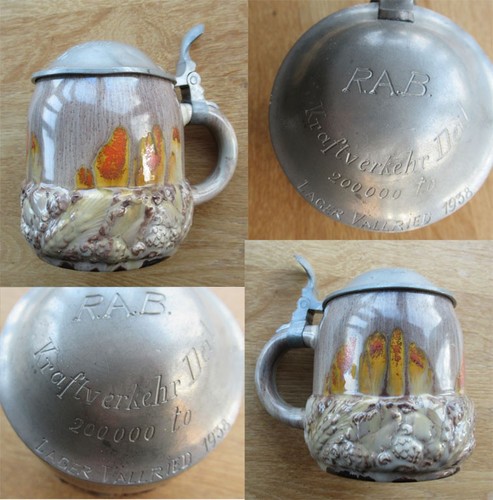 Seltener bierkrug rab - bierkrug,