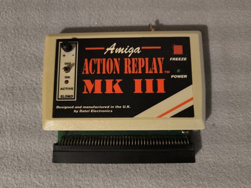 Commodore amiga action replay - commodore,