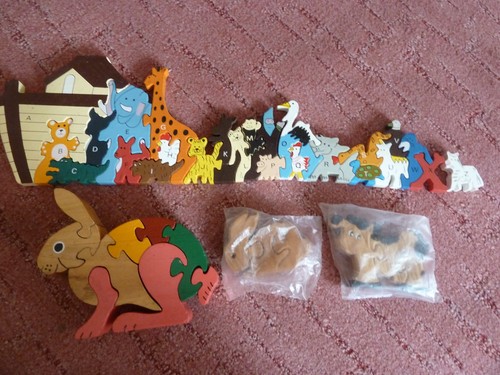 Holzpuzzle konvolut abc - konvolut,