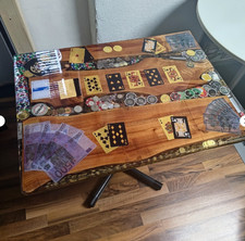 Couchtisch epoxydharz - couchtisch,