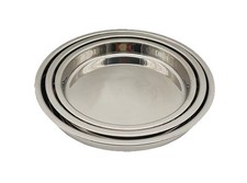 AMC 3er set Edelstahl Tablett