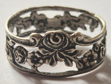 F0003 - Floraler 835er Silber