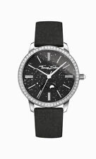 Orig. Thomas Sabo Damenuhr WA0327-209-203 Nylon schwarz Mondphase UVP:279,-€ NEU