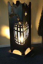 Ramster Feuersäule "Weinrebe", Feuerkorb, Feuerstelle, Terrasse, Garten