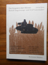 Original-HOLZSCHNITT-Hagelstange/ GRIESHABER,...über Bäume,1972 EA, Ill.,sgt.Ex.