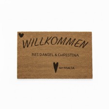 Personalisierte Fußmatte |