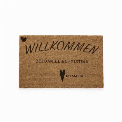 Personalisierte fußmatte - fußmatte, |