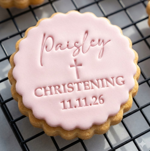Personalisierter keksstempel - personalisierter,