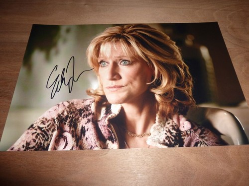 Edie falco signed 12x8 foto - falco,