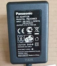 Panasonic AC Adaptor 9V Steckernetzteil Panasonic PQLV206CE