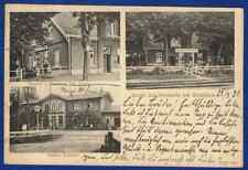 RR AK Grafschaft Bentheim Gruss aus Waldseite Gildehaus Holland Bahnhof Nordhorn