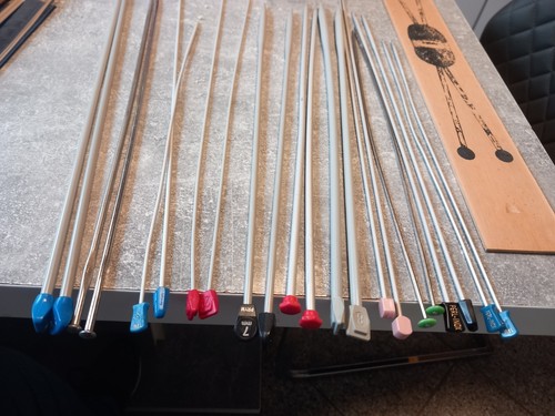 Stricknadel set 10xinc holz - stricknadel, 10xinc.holz