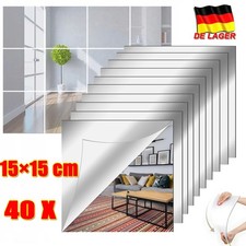 40tlg Spiegelfliesen