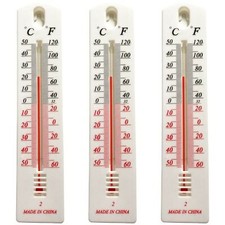 3x Thermometer Außen Innen