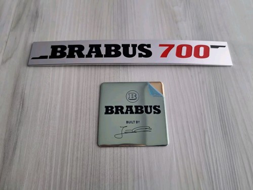 Original brabus 700 - brabus, emblem