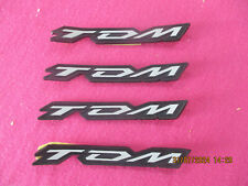 Motorrad Yamaha TDM Aufkleber/Aufnäher patches biker 4 Stück