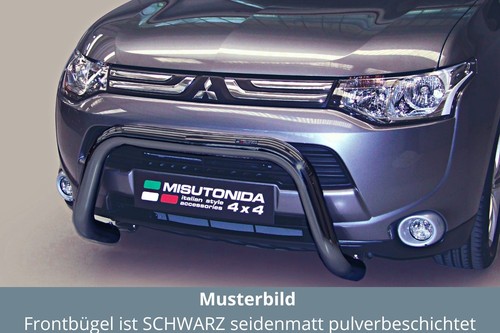 Frontbügel edelstahl schwarz - frontbügel,