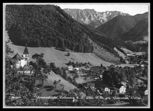 Ansichtskarte hollenstein - ansichtskarte, an