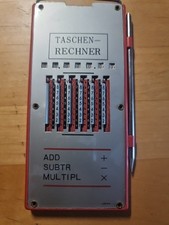 Vintage Zahlenschieber