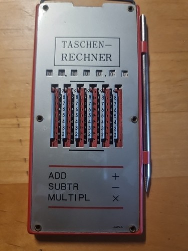 Vintage zahlenschieber - vintage,
