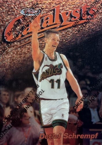 1997 topps finest catalyst - topps,