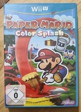 Paper Mario Color Splash - Nintendo Wii U ⚡️