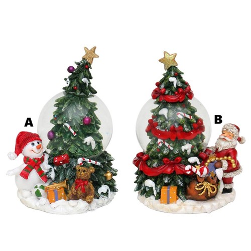 Schneekugel tannenbaum mit - schneekugel,