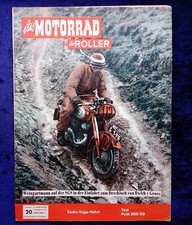 Das Motorrad 20/1954, Puch SG / SGS, 6-Tage Fahrt