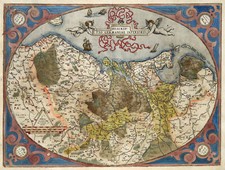 BENELUX Original Kupferstich