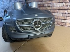 Kinderrutscher Bobby-AMG GT Silber Grau Auto Bobbycar Mercedes Kinder