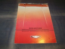 TOPRARITÄT Herrlicher Prestige Prospekt Jensen Interceptor von 1969 !!!