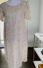 120% Lino Kleid Zart Rose