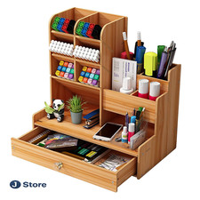 Schreibtisch Organizer Holz