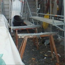 Stabile stahl gerüstbock - 2x,