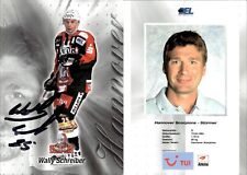WALLY SCHREIBER  Autogramm AK Autogrammkarte Eishockey Hannover Scorpions