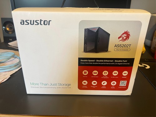 Asustor as5202t nas - nas, 6tb