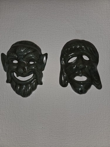 Wandmasken griech theater - wandmasken,