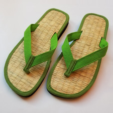 Zimtlatschen grün Zehentrenner Größe 37 bis 44 Zimt-Flip für Frau und Mann