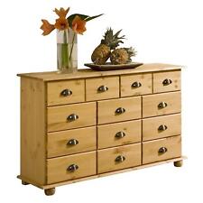 Schubladenschrank Sideboard Anrichte 11 Schubladen Kommode Kiefer massiv